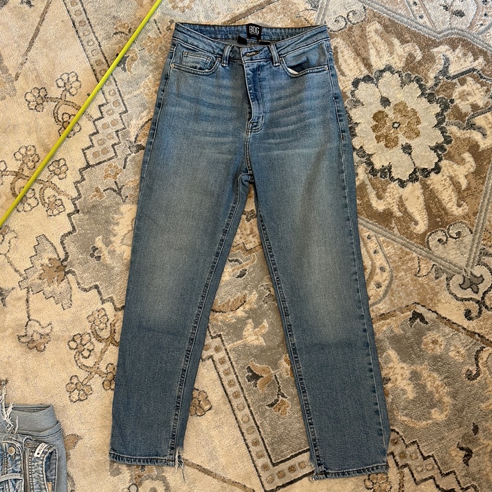 BDG high waisted straight leg jeans